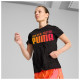 Puma Γυναικεία κοντομάνικη μπλούζα Run Favorites Forever Faster Graphic Tee